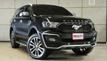 2021 Ford EVEREST 2.0 Titanium+ SUV AT ไมล์แท้ 3 หมื่น มือแรกป้ายแดง ชุดแต่งรอบคัน Victor B7387