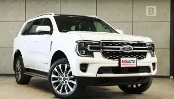2024 Ford EVEREST 3.0 Platinum 4WD SUV AT ไมล์เเท้ 1 หมื่น รุ่น TOP สุดของ Everest มี Warranty B8170