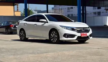 Honda Civic 1.8 EL เกียร์ออโต้ สีขาว ปี 2017 