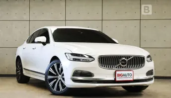 2022 Volvo S90 2.0 Recharge T8 Inscription 4WD AT ไมล์เเท้ 5หมื่น (TOP) รับประกันแบตHybrid B8031