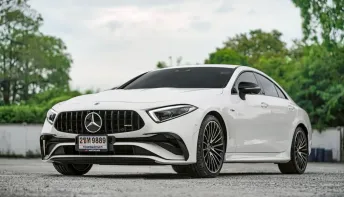 Benz CLS53 AMG 4MATIC+ ปี 2021 นุ่มนั่งสบาย เกาะยึดติดถนน มือเดียว ป้ายแดง เซอร์วิสศูนย์