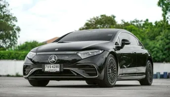 Benz EQS500 4MATIC AMG Premium ปี 2022  รถไฟฟ้ารุ่นแรกสุดหรูจากเบนซ์ ถูกกว่าป้ายแดง 2 ล้าน