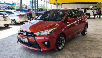 Toyota Yaris 1.2 J เกียร์ออโต้ ปี 2014จด2015 ผ่อนเริ่มต้น 4,*** บาท