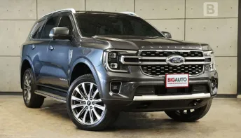 2024 Ford EVEREST 3.0 Platinum 4WD SUV AT ไมล์แท้ 2 หมื่น (วิ่งน้อย) รับประกัน 5 ปี 150,000 KM B8709