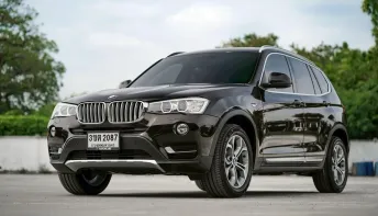 BMW X3 xDrive20d Highline ปี 2015  มือเดียว ป้ายแดง ออฟชั่นครบ สวยพร้อมใช้งาน