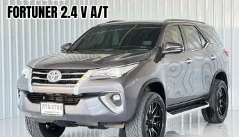รถบ้านมือเดียว Toyota Fortuner 2.4 V SUV ออกรถได้ทุกอาชีพ ฟรีดาวน์ได้