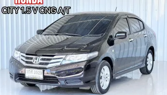 รถบ้าน Honda CITY 1.5 V เบนซิน CNGแก๊ซโรงงาน รถเก๋ง 4 ประตู ฟรีดาวน์