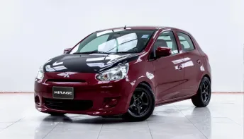 5C334 รถมือสอง MITSUBISHI MIRAGE 1.2 GLX 2012 ราคาถูก