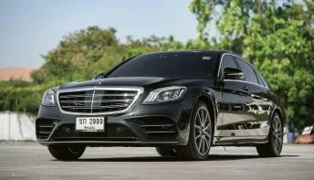 Benz S560e AMG ปี 2019  รถปลั๊กอินสุดหรู มือเดียว เลขไมล์แท้ รับประกันลงสัญญา