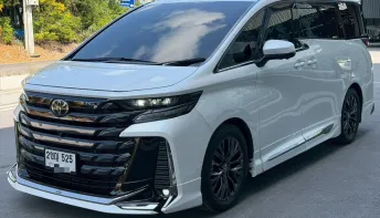 2025 Toyota VELLFIRE 2.5 Turbo Z Premier สีขาว