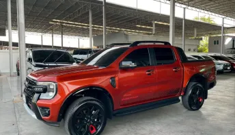 FORD RANGER STORMTRAK 2.0 Bi-TURBO ปี 2024 รถสวย มือแรก ไมล์น้อย สภาพป้ายแดง รับประกันตัวถังสวย