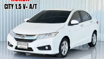 รถบ้าน Honda CITY 1.5V+ i-VTEC รถเก๋ง 4 ประตู รถสภาพดี มีประกัน