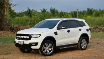 FORD EVEREST 2.2 TITANIUM PLUS (2WD) ปี 2017 ตัวท็อปสุด หรู ขับดี ดูแลถึง เซอร์วิสศูนย์ทุกระยะ