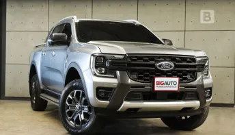 2023 Ford RANGER 2.0 Double Cab WildTrak 4WD AT ไมล์แท้ 5 หมื่น รับประกัน 5 ปี 150,000 KM B7455