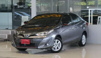 Toyota Yaris Ativ 1.2 S ปี2018 รถบ้านแท้ๆ ใช้น้อยเข้าศูนย์ตลอด ไม่เคยติดแก๊สแน่นอน สวยเดิม ออกรถ0บาท