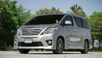 Toyota Alphard 2.4 SC ปี 2014 สภาพสวย พร้อมใช้งานทันที เครื่อง ช่วงล่างปกติทุกระบบ