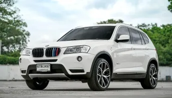 BMW X3 xDrive20d Highline ปี 2014  รถมือเดียว ป้ายแดง ขับดี ประหยัดน้ำมัน 
