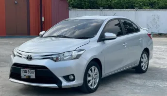 Toyota Vios 1.5 E เกียร์ออโต้ ปี 2014 จด 2015