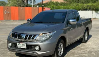Mitsubishi Triton Cab 2.5 GLX ปี 2018 จด 2019 สีเทา