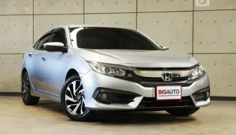 2018 Honda CIVIC 1.8 FC EL Sedan AT ไมล์แท้ (TOPที่สุดของเครื่องยนต์ 1.8) ไม่ใช่รถลากจดทะเบียน B2625