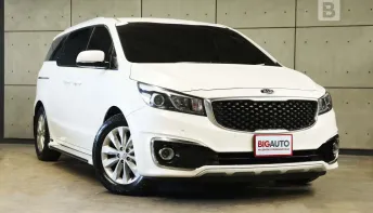 2018 Kia GRAND CARNIVAL 2.2 EX Wagon AT ไมล์แท้ สภาพตัวรถโดยรวมเรียบร้อย B7808