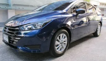 2025 NISSAN ALMERA 1.0 EL AUTO สีน้ำเงิน ปุ่มSTART  วิ่งน้อย 4,433 กม.  รถสวยสภาพใหม่ มือเดียว 