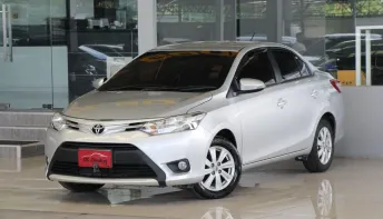 Toyota VIOS 1.5 E ปี 2016 รถบ้านมือเดียว ใช้น้อยเข้าศูนย์ตลอด สวยเดิมทั้งคัน ไม่เคยติดแก๊ส ออกรถ0บาท