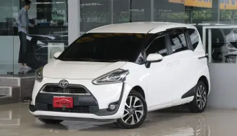 Toyota Sienta 1.5 V ปี 2018 รถบ้านแท้ๆ เข้าศูนย์ตลอด สวยเดิมทั้งคัน ไม่เคยติดแก๊ส ออกรถ0บาท