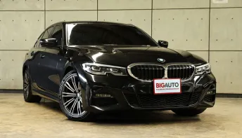 2021 BMW 320d 2.0 G20 M Sport Sedan AT ไมล์แท้ 8 หมื่น Warranty 5 ปี ไม่จำกัดระยะทาง B100