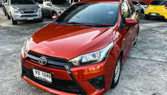 Toyota Yaris 1.2 J เกียร์ออโต้ ปี 2014 ผ่อนเริ่มต้น 4,*** บาท