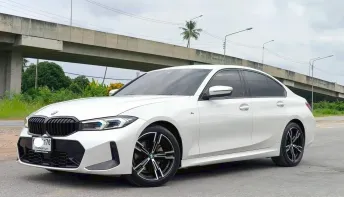BMW 320d M Sport Lci Top ปี 2023 แท้ สีขาว ดีเซล