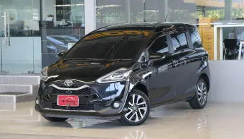 Toyota Sienta 1.5 V ปี 2021 รถบ้านมือเดียว ใช้น้อยเข้าศูนย์ตลอด สวยเดิม ไม่เคยติดแก๊ส ออกรถ0บาท
