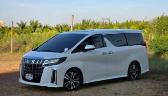 TOYOTA ALPHARD 2.5 S"C Package" (รุ่นท็อปสุด) Minor Change ปี 2020 พร้อมกระจกกั้นเพิ่มความ  Private