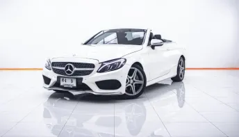 1E643 BENZ C-CLASS C300 CABRIOLET AMG AT 2018
