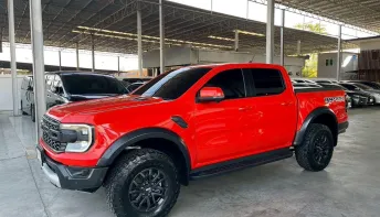 FORD RAPTOR 3.0 V6 4WD ปี 2023 รถสวย มือแรกออกห้าง สภาพป้ายแดง ไมล์ 2 หมื่น TOP รับประกันตัวถังสวย