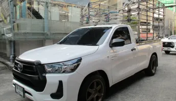 2022 TOYOTA REVO 2.8 ENTRY หัวเดียว เกียรธรรมดา สีขาว ล้อแมค ใส่คอก เพลาลอย วิ่งน้อย 25,538 กม รถสวย