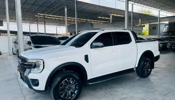 FORD RANGER 2.0 WILDTRAK TURBO ปี 2023 รถสวย มือแรก สภาพป้ายแดง ไมล์ 3 หมื่น รับประกันตัวถังสวย
