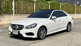 MERCEDES BENZ E300 2.2 BLUETEC HYBRID AMG DYNAMIC ปี 2015 สภาพนางฟ้า