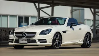 BENZ SLK 200 KOMPRESSOR ROADSTER R172 ปี 2013 สีขาว 