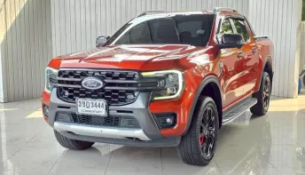 FORD RANGER 2.0 BI-TURBO WILDTRAK 4WD เกียร์Auto ปี 2022 จด 2023 โฉม DOUBLE CAB