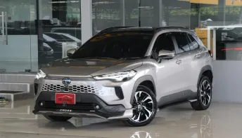 Toyota Corolla Cross 1.8 Hybrid Premium Luxury ปี24 Warranty2027 สภาพป้ายแดง ไมล์1x,xxxโล รถมือเดียว