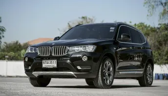 BMW X3 xDrive20d Highline ปี 2016 รถมือเดียวป้ายแดง สภาพสวย ประหยัดน้ำมัน