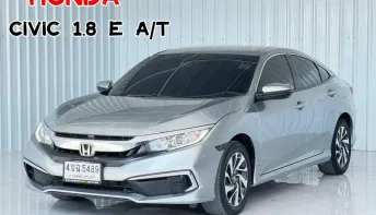Honda CIVIC 1.8 E i-VTEC รถเก๋ง 4 ประตู ออกรถฟรีดาวน์
