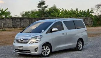 TOYOTA VELLFIRE 2.4 V (Twin Moonroof) ปี 2009 รถตู้ VIP ครอบครัวสุดหรู ออปชันจัดเต็ม 