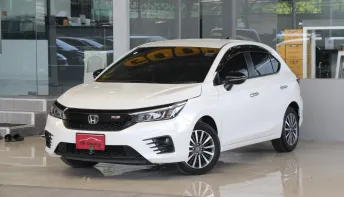Honda City 1.0 SV Hatchback ปี 2024 รถบ้านมือเดียว ใช้น้อย21,xxxโล เข้าศูนย์ตลอด สวยเดิม ออกรถ0บาท