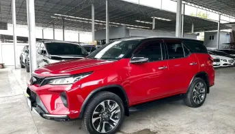 TOYOTA FORTUNER 2.8 LEGENDER 4WD ปี 2021 รถสวย มือแรก ไมล์แท้ TOP สุด รับประกันตัวถังสวย