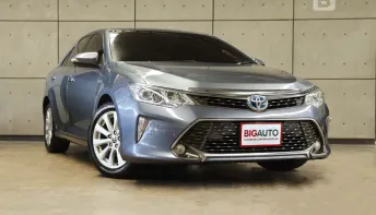 2016 Toyota CAMRY 2.5 Hybrid Navi Sedan AT ไมล์แท้ สี Greyish Blue Mica Metallic รหัสสี 8V5แท้ B8705