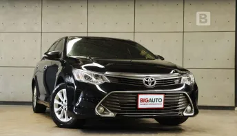 2016 Toyota CAMRY 2.0 G Sedan AT ไมล์แท้ ติดตั้งจอกลางระบบ Android พร้อมหน้ากากแบบฝังตรงรุ่น B7121
