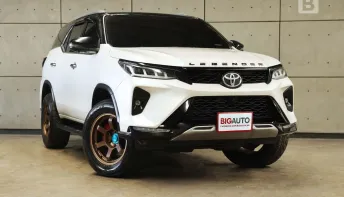 2021 Toyota FORTUNER 2.4 Legender Black top SUV AT ไมล์แท้ 8 หมื่น รับประกันตัวรถ5ปี 150,000KM B5441