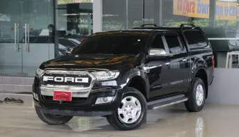 Ford RANGER 2.2 XLT Hi-Rider เกียร์ออโต้ ปี 2017 รถบ้านมือเดียว สวยบางเดิมทั้งคัน ออกรถ0บาท
